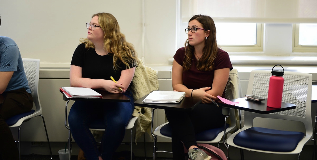 students in class